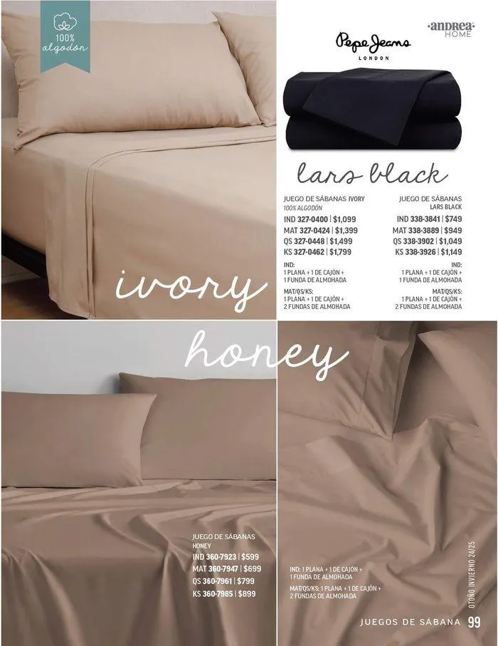 Catálogo de ANDREA - ANDREA HOME 26 de agosto al 25 de enero 2025 - Pagina 134