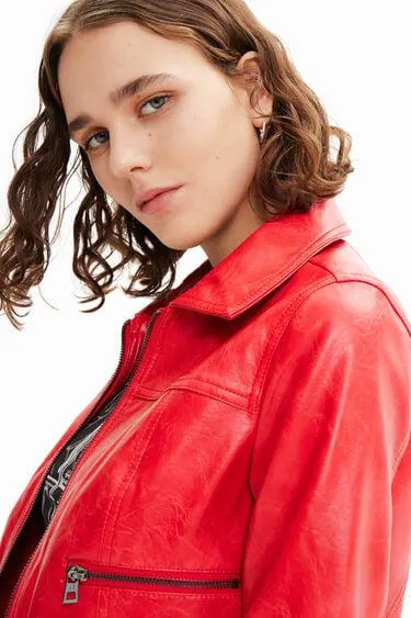 Chaqueta retro bolsillos