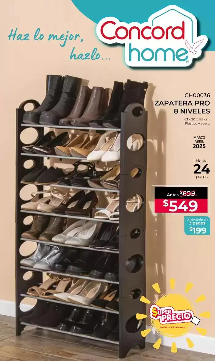 Catálogo de Ofertas Colchas Concord 1 de marzo al 30 de abril 2025 - Pagina 1