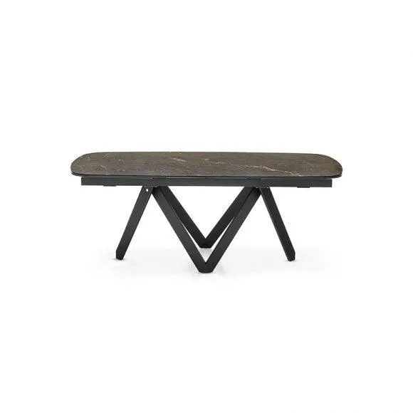 mesa extensible cartesio ovalada 200 cm