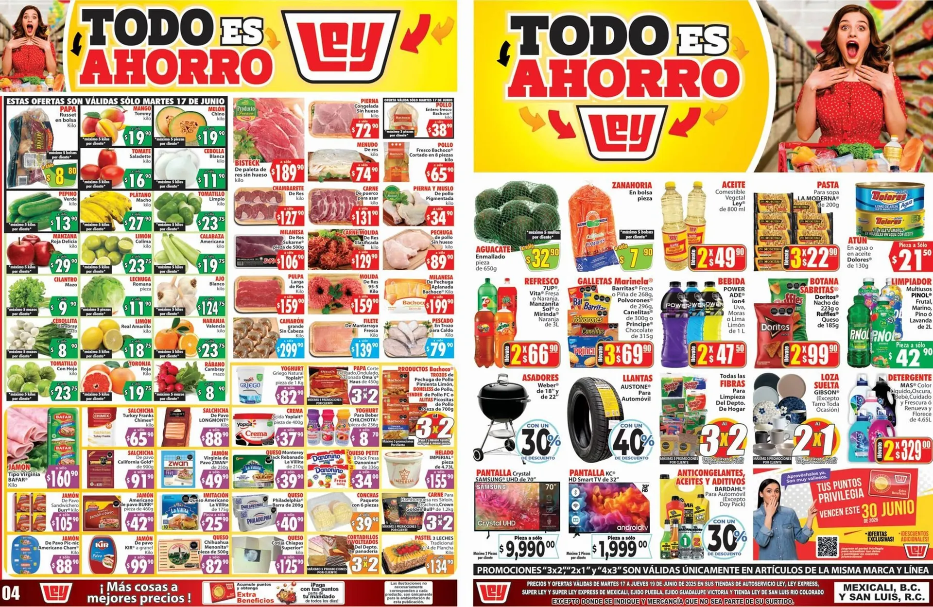 Catálogo de Catálogo Casa Ley 17 de junio al 19 de junio 2025 - Pagina 1