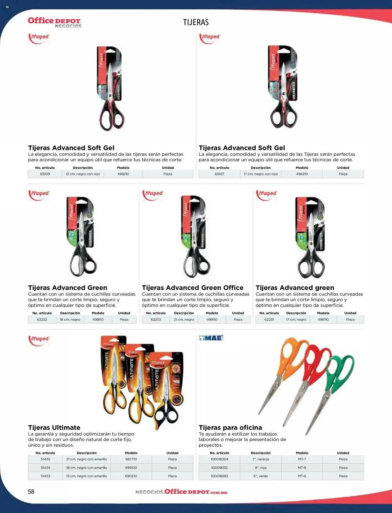 Catálogo de Catálogo Office Depot 9 de enero al 31 de diciembre 2025 - Pagina 60