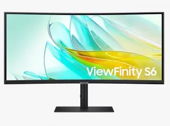 Monitor Curvo Samsung ViewFinity S6 S65UC LED 34", 3440x1440 Ultra Wide Quad HD, FreeSync, 100Hz, HDMI/DisplayPort, Bocinas Integradas, Negro