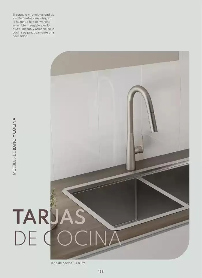 Catálogo de Muebles de Baño y Cocina 14 de noviembre al 31 de marzo 2025 - Pagina 138