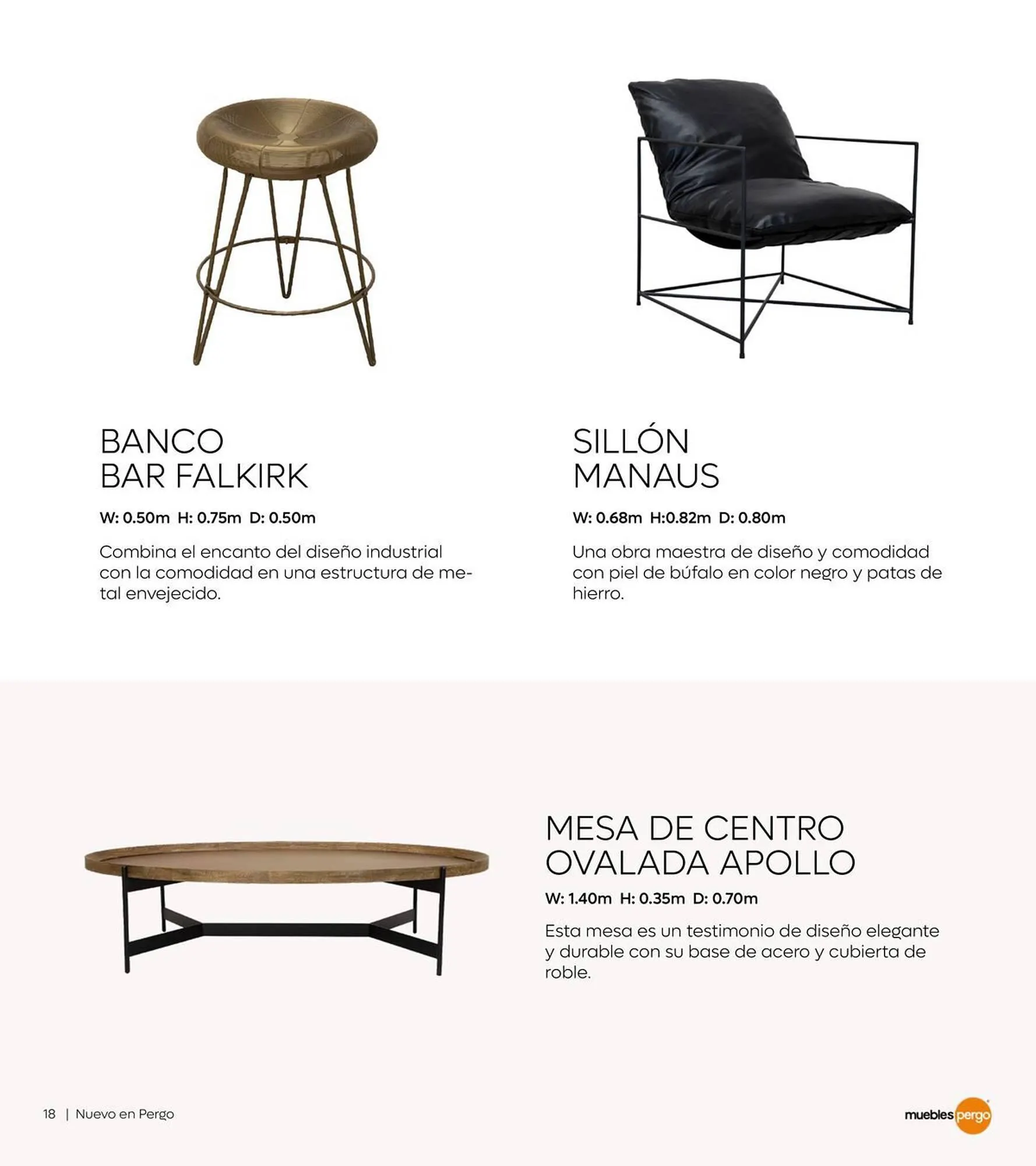 Catálogo de Catálogo Muebles Pergo 9 de enero al 31 de diciembre 2024 - Pagina 18