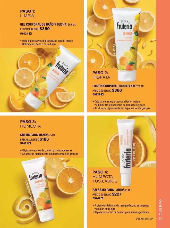 Catálogo de Ofertas Jafra 2 de mayo al 31 de mayo 2025 - Pagina 59