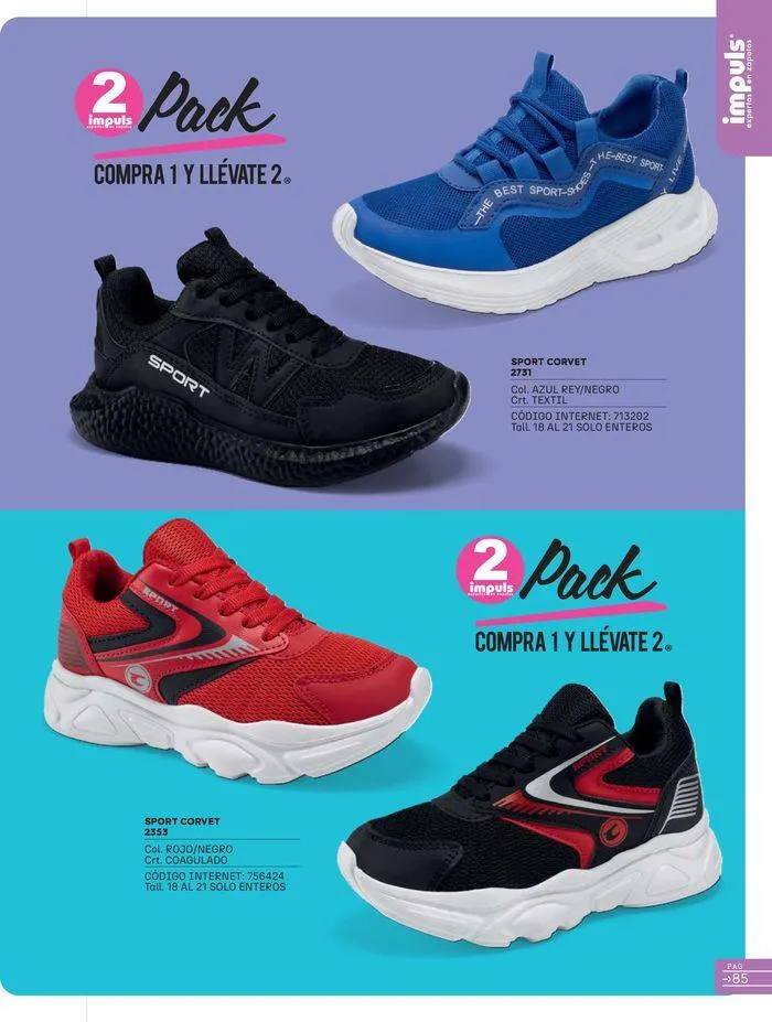 Catálogo de IMPULS Niño Verano-Otoño 5 de julio al 15 de noviembre 2024 - Pagina 87