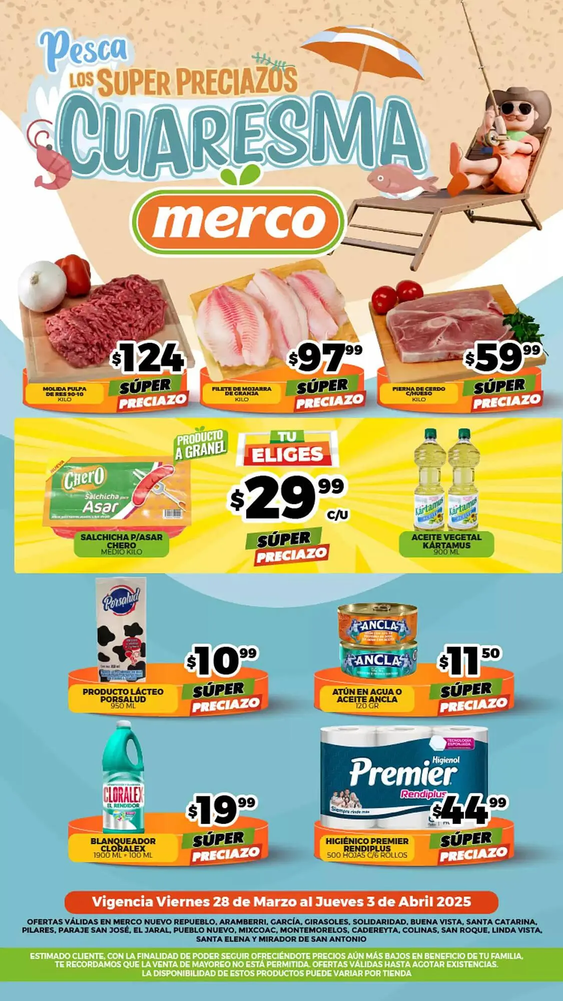 Catálogo de Catálogo Merco 28 de marzo al 3 de abril 2025 - Pagina 1
