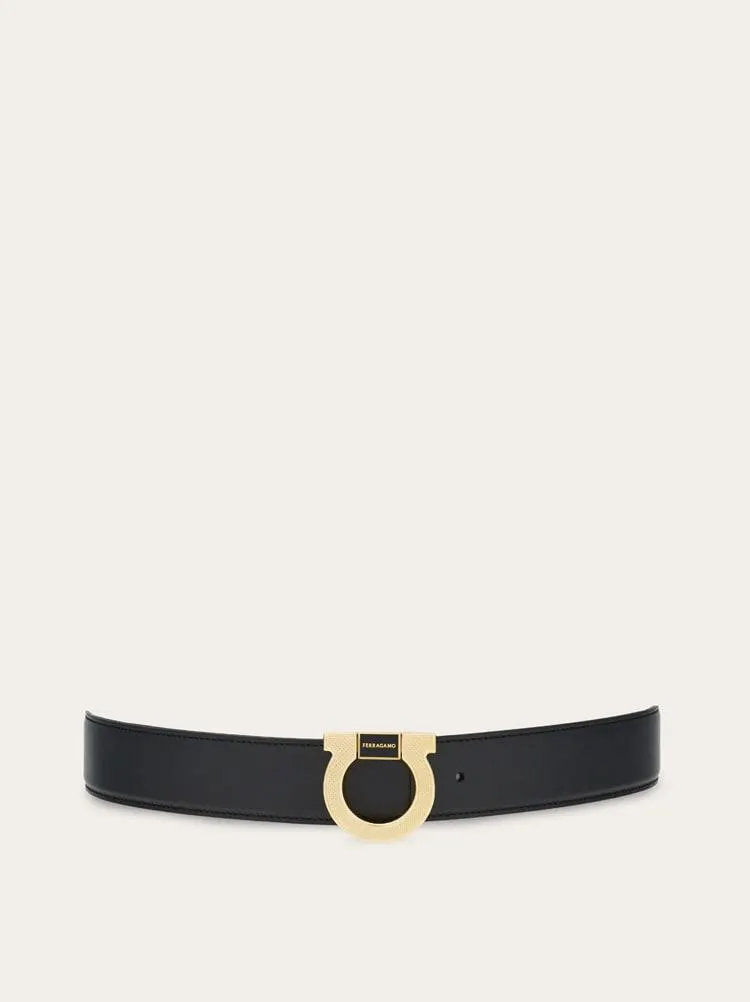 Cinturón fijo reversible Gancini