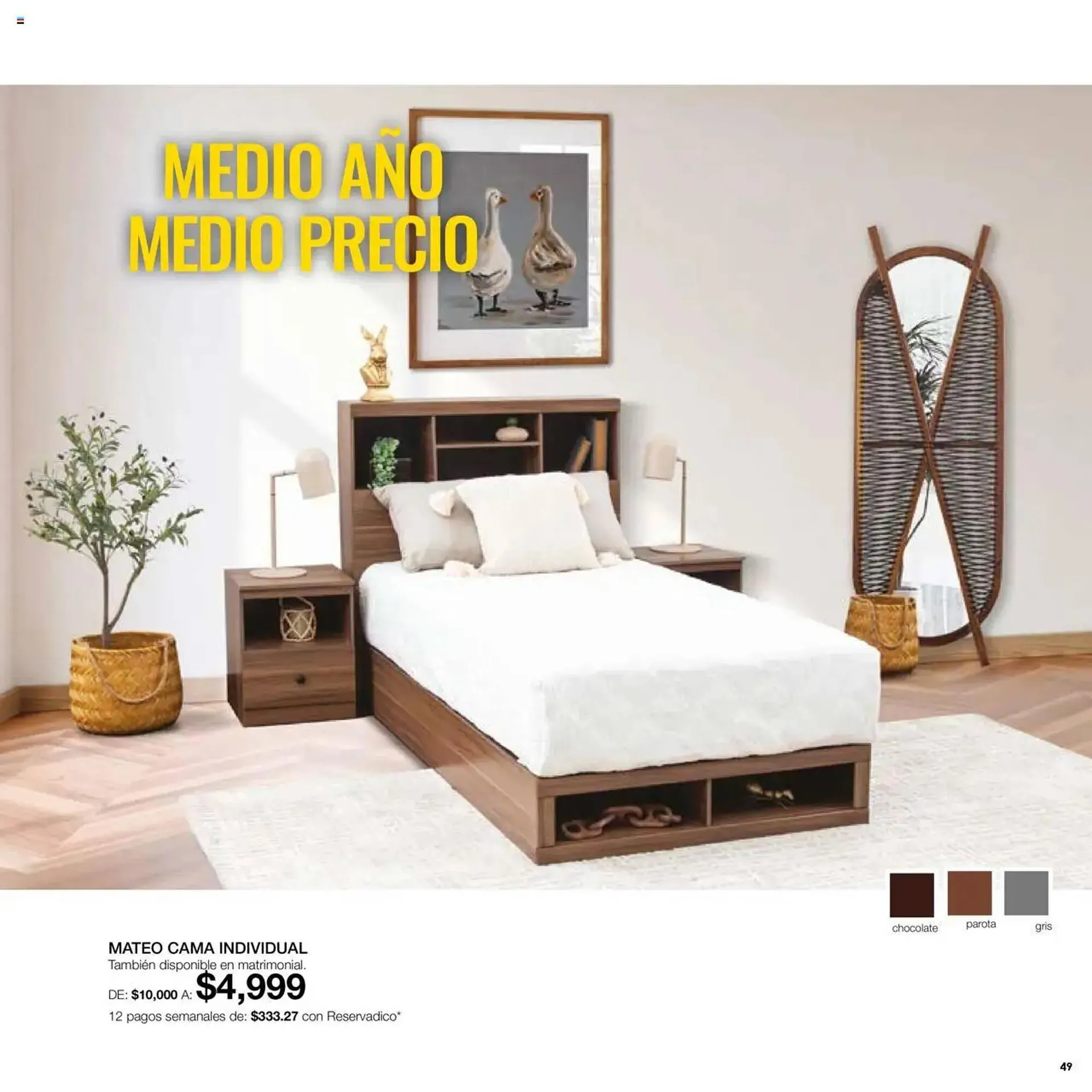 Catálogo de Catálogo Muebles Dico 1 de agosto al 1 de septiembre 2025 - Pagina 49