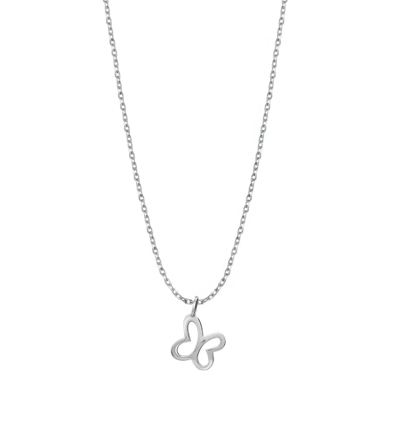 Dije Mujer Plata 925 Esenciales Mariposa