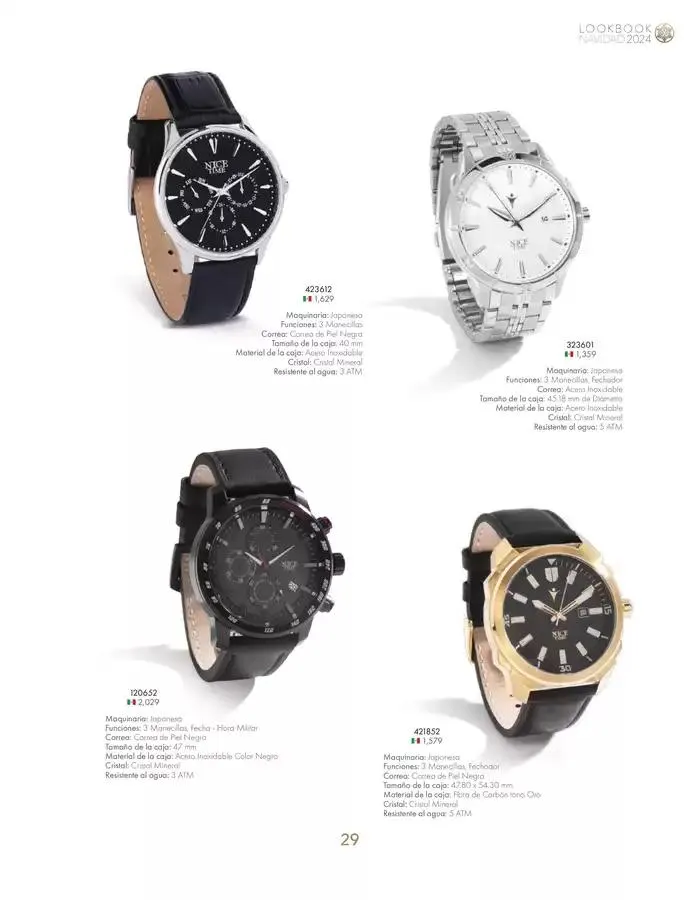 Catálogo de NICE Lookbook Navidad 2024 21 de mayo al 31 de diciembre 2025 - Pagina 29