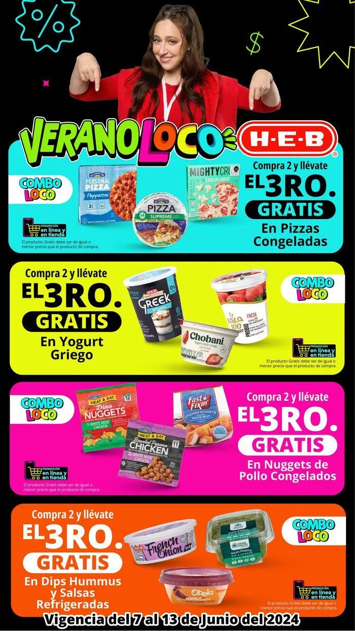 Catálogo de Ofertas HEB - Verano Loco 10 de junio al 13 de junio 2024 - Pagina 14