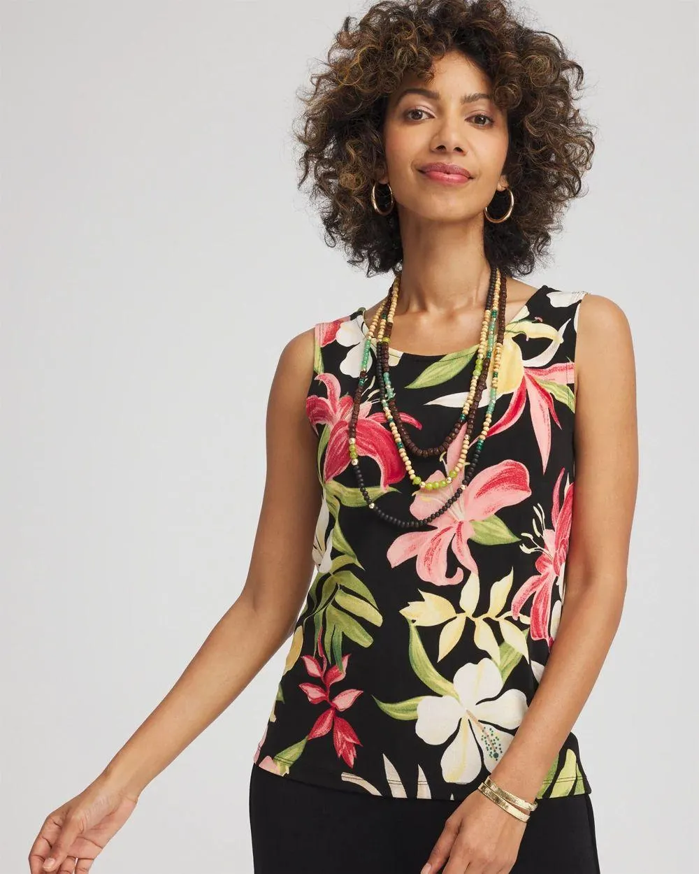 Travelers ™ Convertible Tropical-Lily Tank