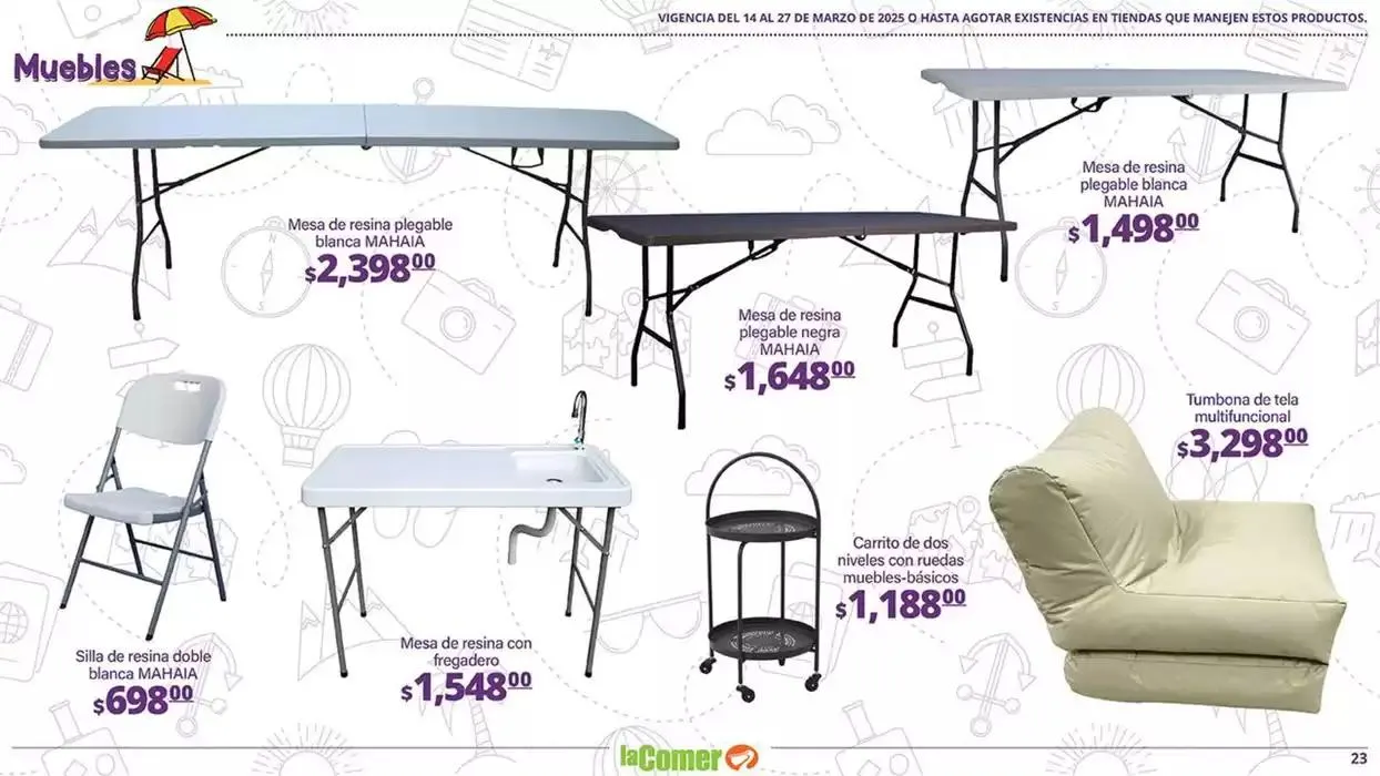 Catálogo de La Comer - Vacaciones 14 de marzo al 27 de marzo 2025 - Pagina 23