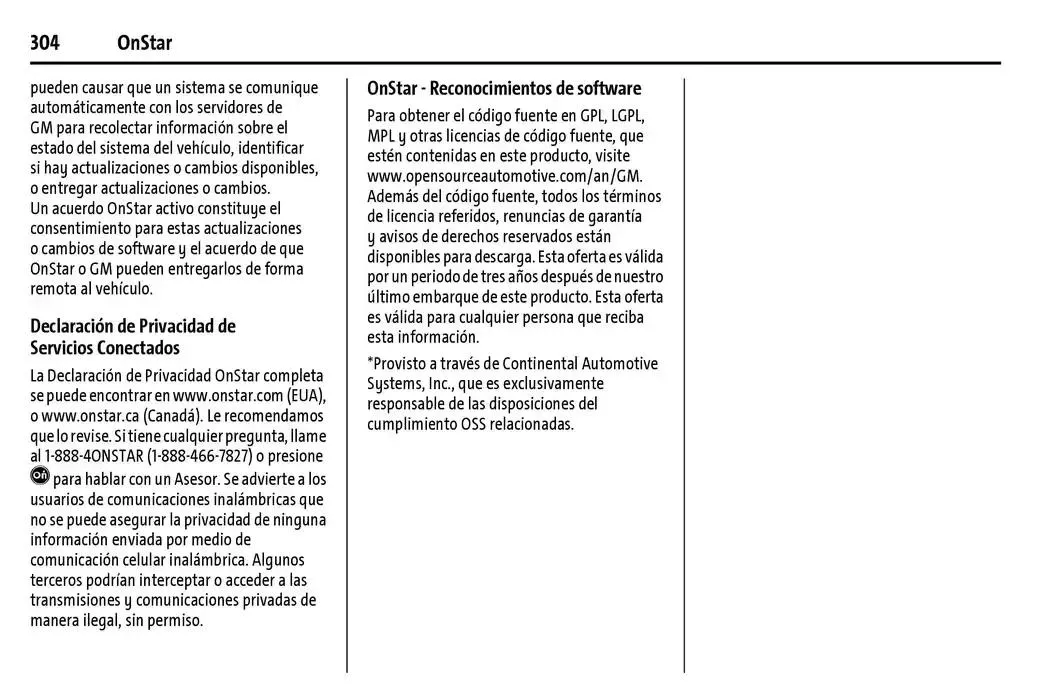 Catálogo de BrightDrop 400 Y BrightDrop 600 Manual del propietario 22 de enero al 31 de diciembre 2025 - Pagina 305