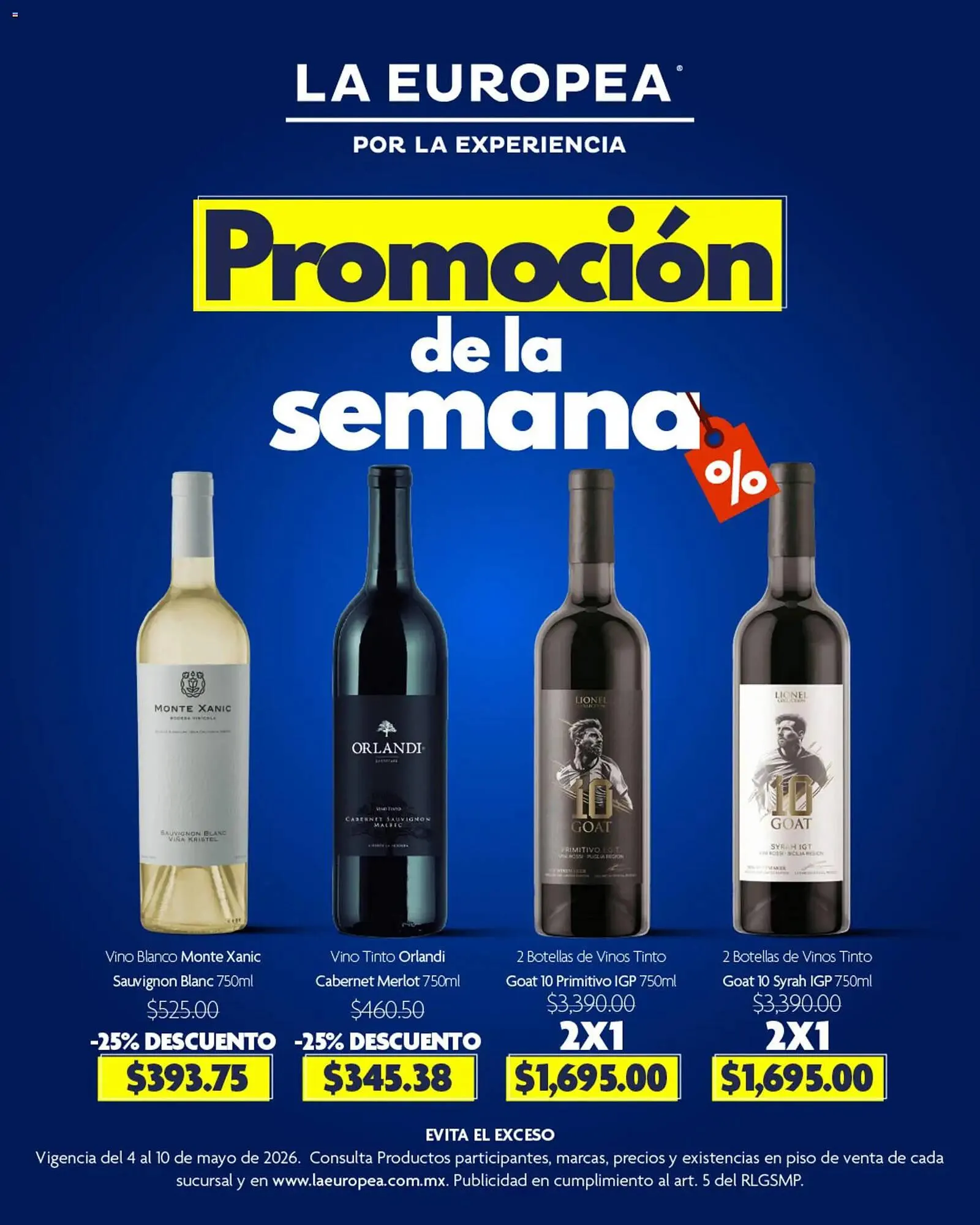 Catálogo de Catálogo La Europea 4 de mayo al 10 de mayo 2026 - Pagina 1