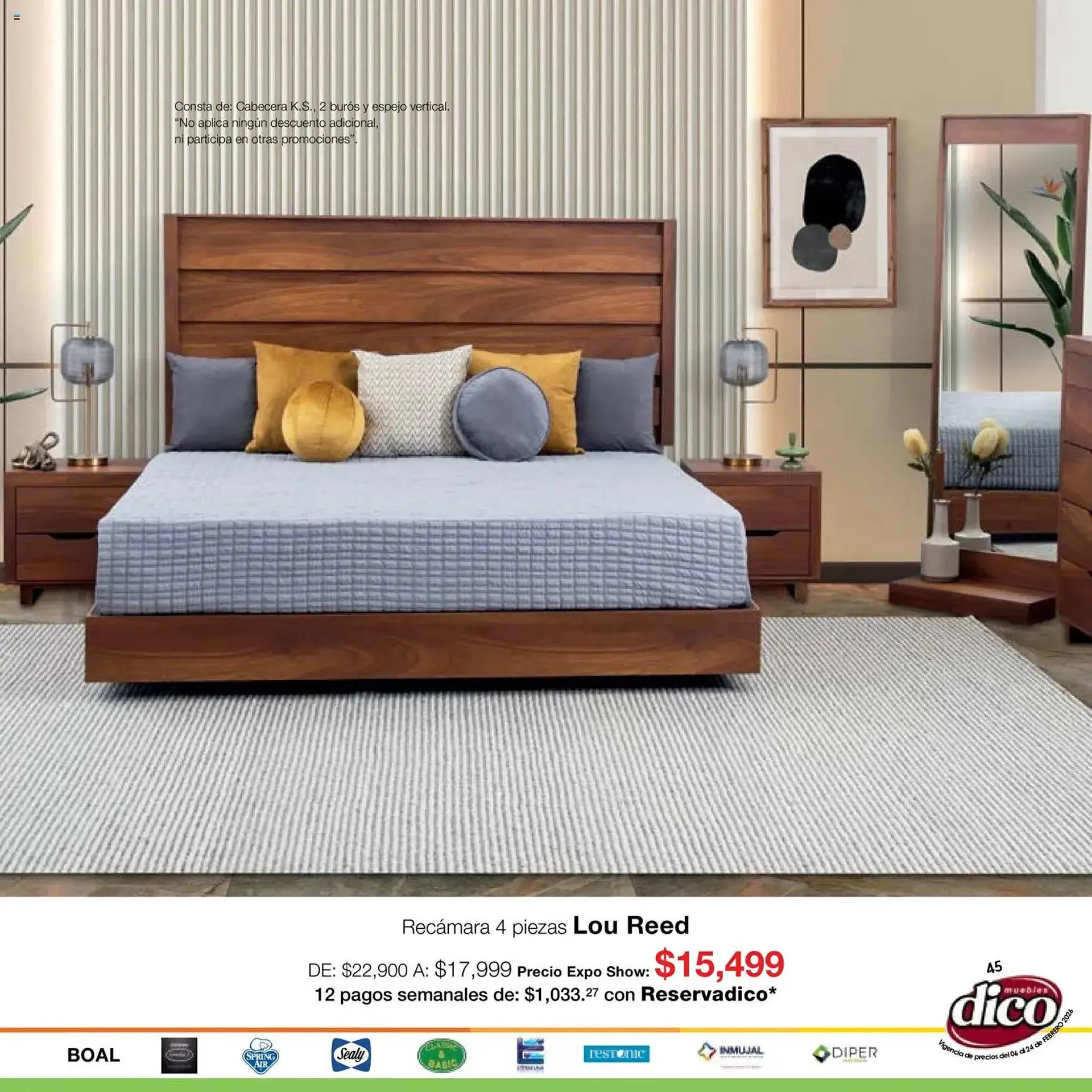 Catálogo de Catálogo Muebles Dico 6 de febrero al 25 de febrero 2026 - Pagina 45