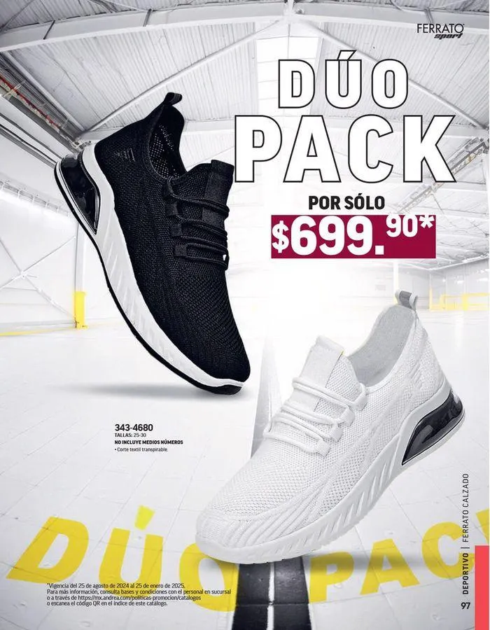 Catálogo de ANDREA - CALZADO CABALLERO 26 de agosto al 25 de enero 2025 - Pagina 180