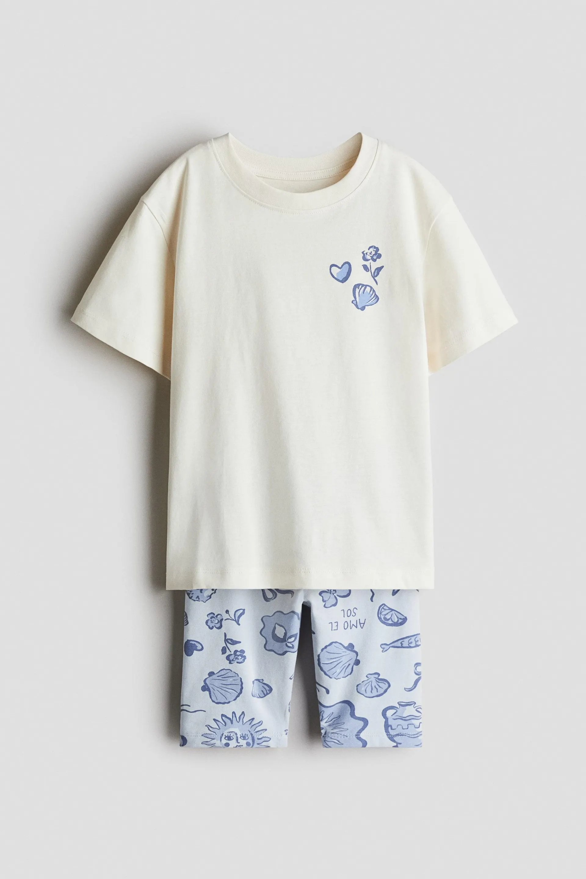 Conjunto de 2 piezas con diseño