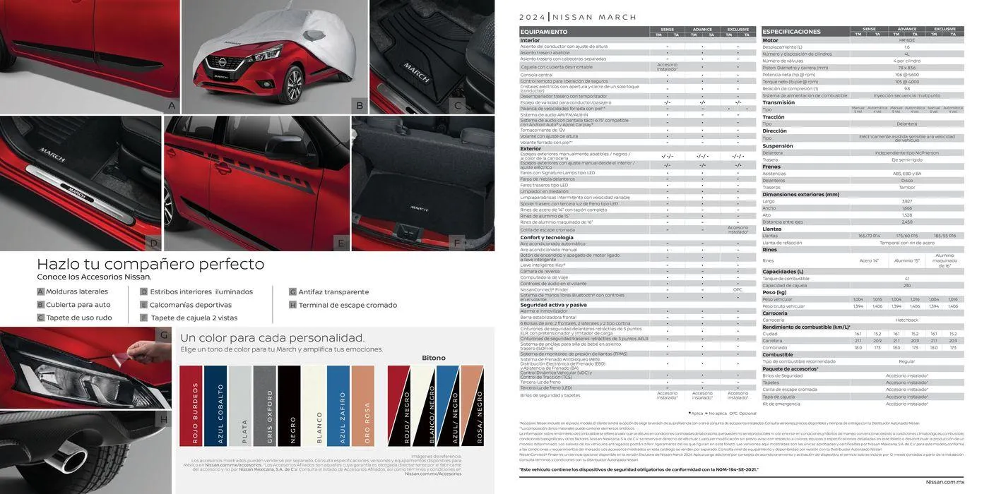 Catálogo de Nissan March 24 18 de enero al 31 de diciembre 2024 - Pagina 8