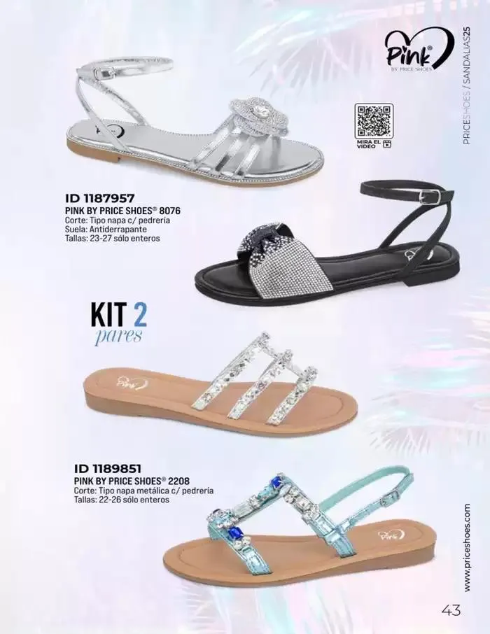Catálogo de SANDALIAS | KITS | 2025 | 1E 1 de enero al 31 de diciembre 2025 - Pagina 43
