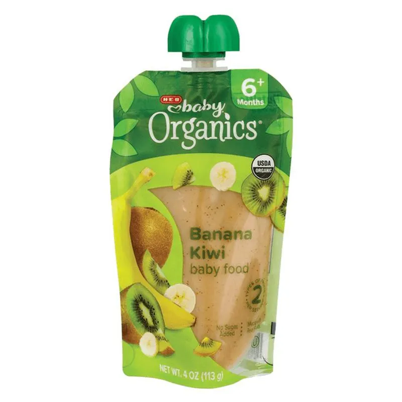 Heb Baby Papilla Organica Platano Kiwi 113 g