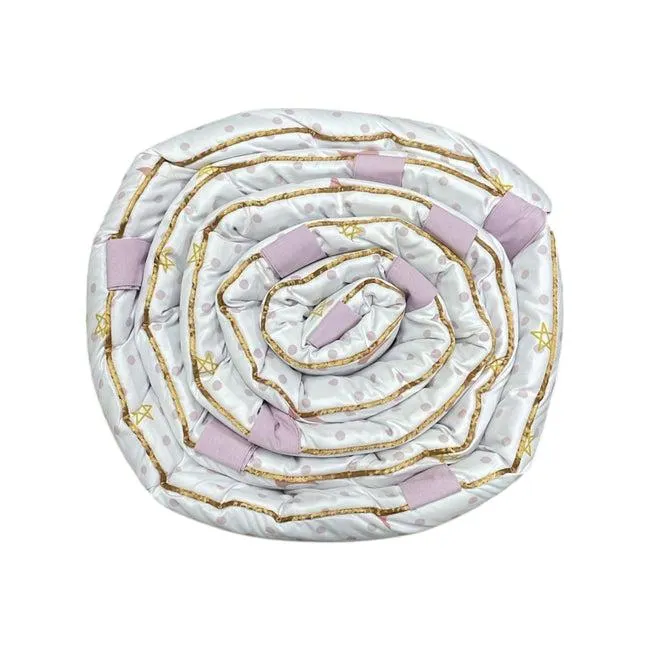 Bumper Protector Cuna Princesa Luna Lavanda