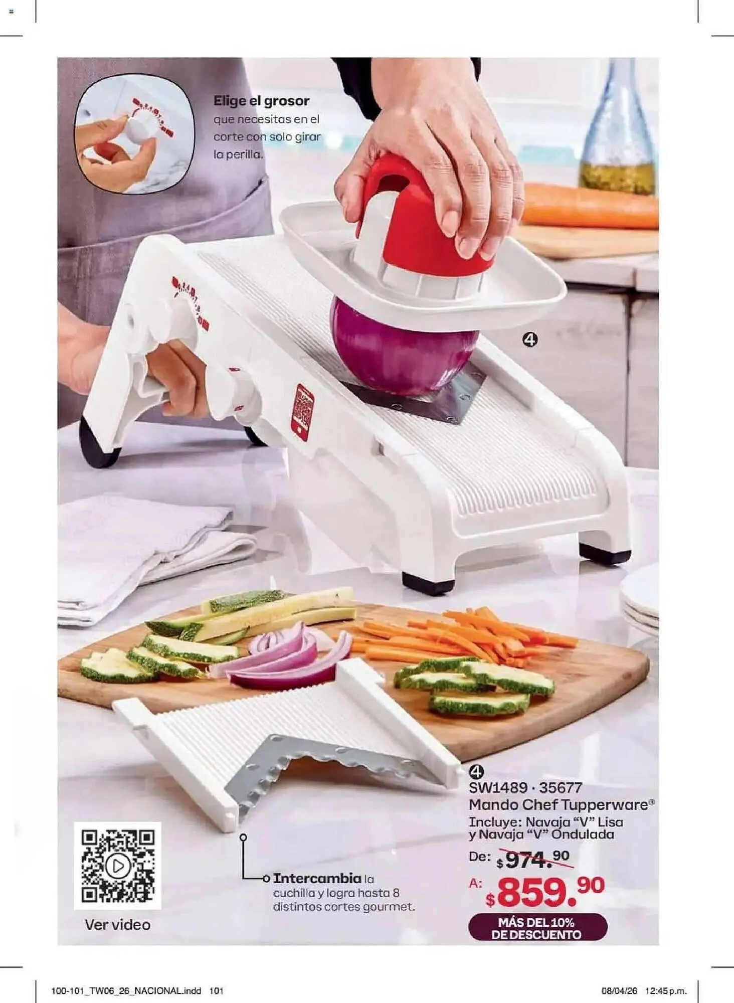 Catálogo de Catálogo Tupperware 18 de mayo al 14 de junio 2026 - Pagina 101
