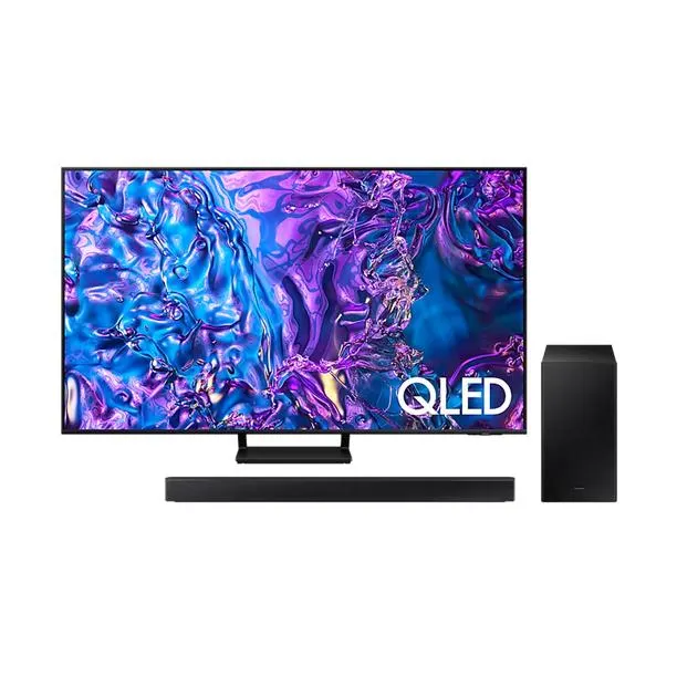 Pantalla Samsung 55'' 4K Q70D + Soundbar 2.1 HW-C450
