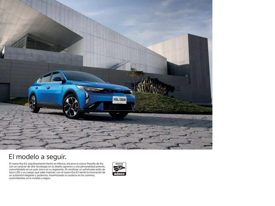 Catálogo de Nuevo Kia K3 Sedán 20 de octubre al 31 de julio 2024 - Pagina 2