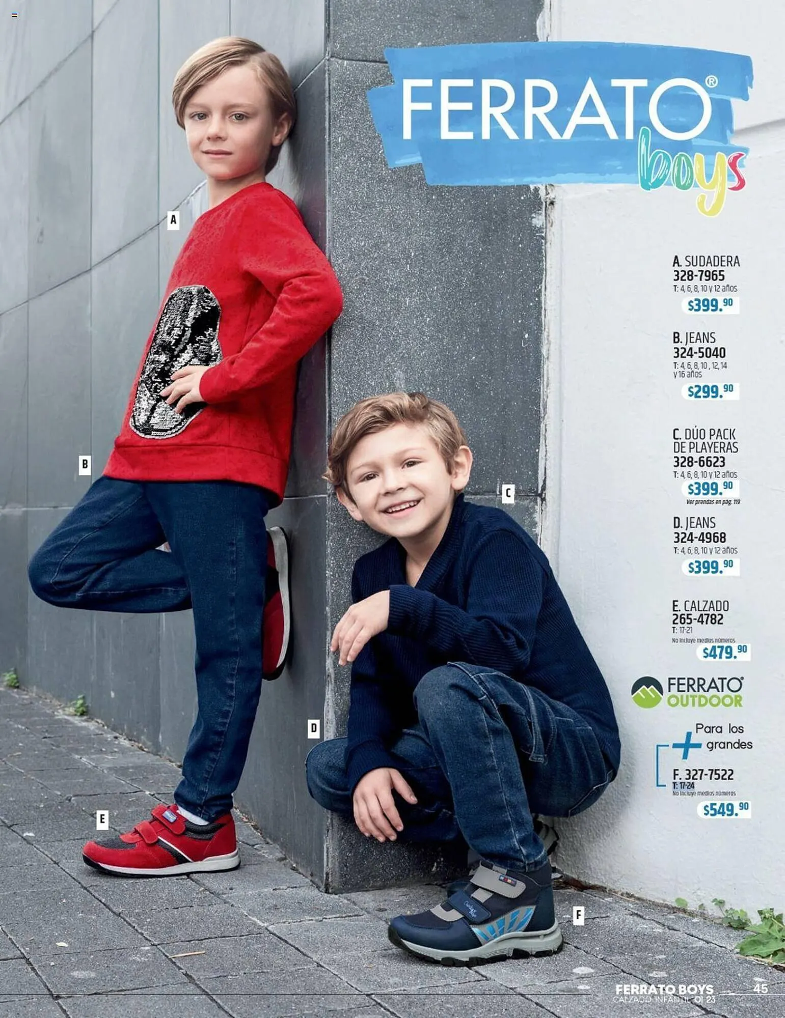 Catálogo de Catálogo Andrea 27 de agosto al 27 de enero 2024 - Pagina 45