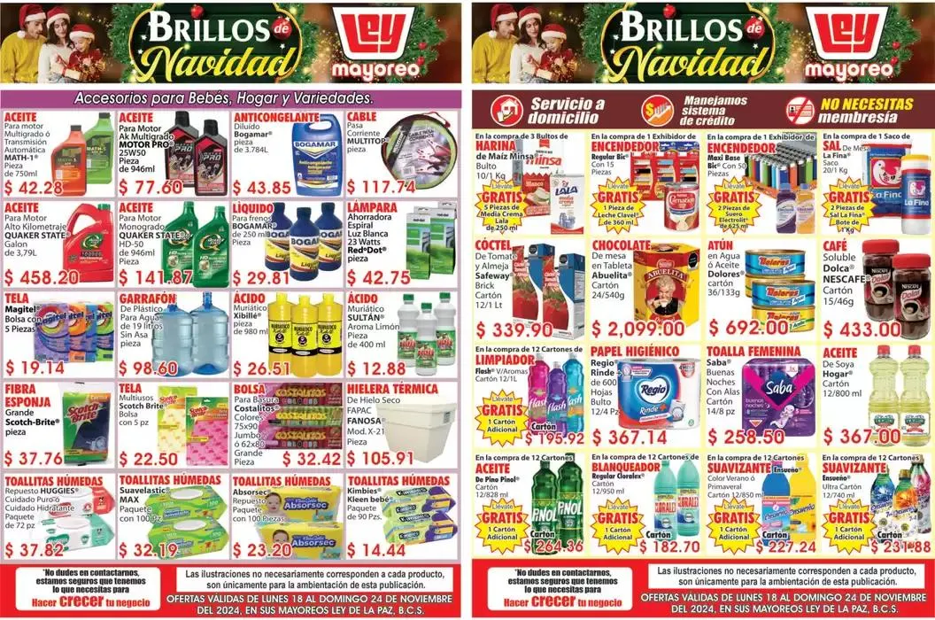 Catálogo de Promociones actuales 18 de noviembre al 24 de noviembre 2024 - Pagina 1