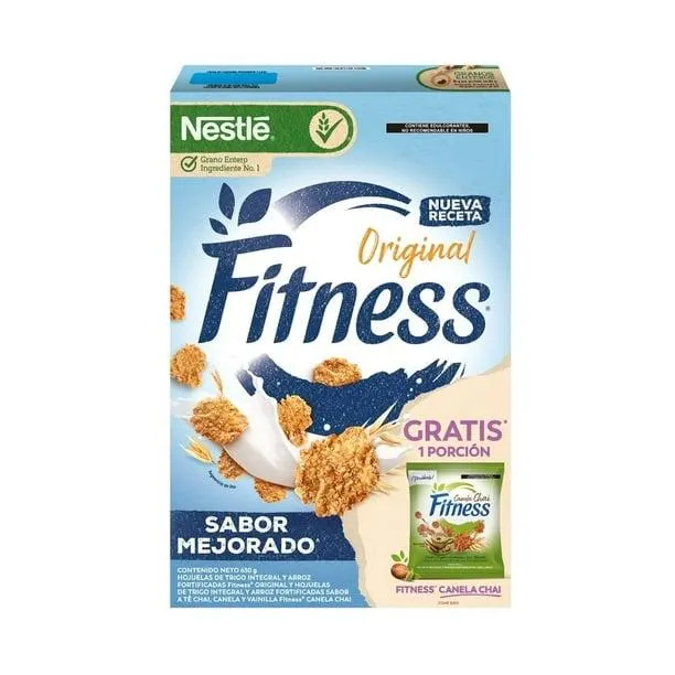 Cereal Fitness Fitness nutrición + energía con avena integral 600 g