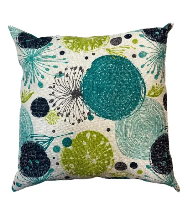 Cojín Decorativo Círculos Garabatos