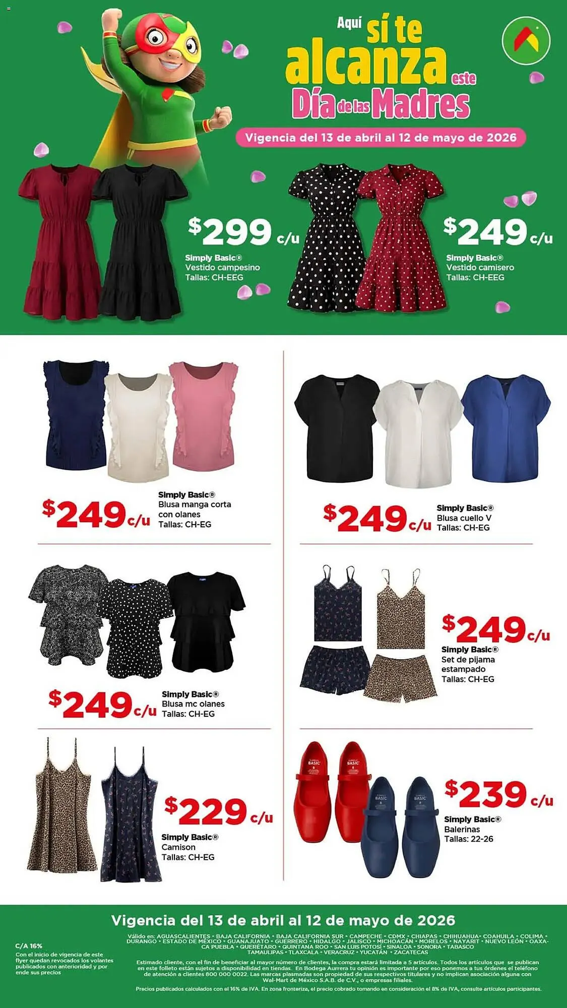 Catálogo de Folleto Bodega Aurrerá 13 de abril al 12 de mayo 2026 - Pagina 1