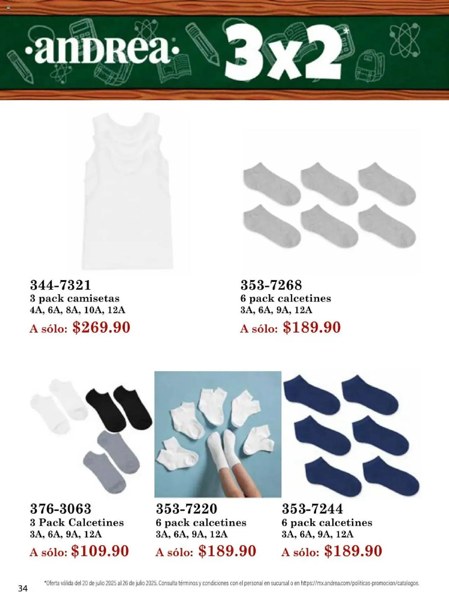 Catálogo de Catálogo Andrea 20 de julio al 26 de julio 2025 - Pagina 34