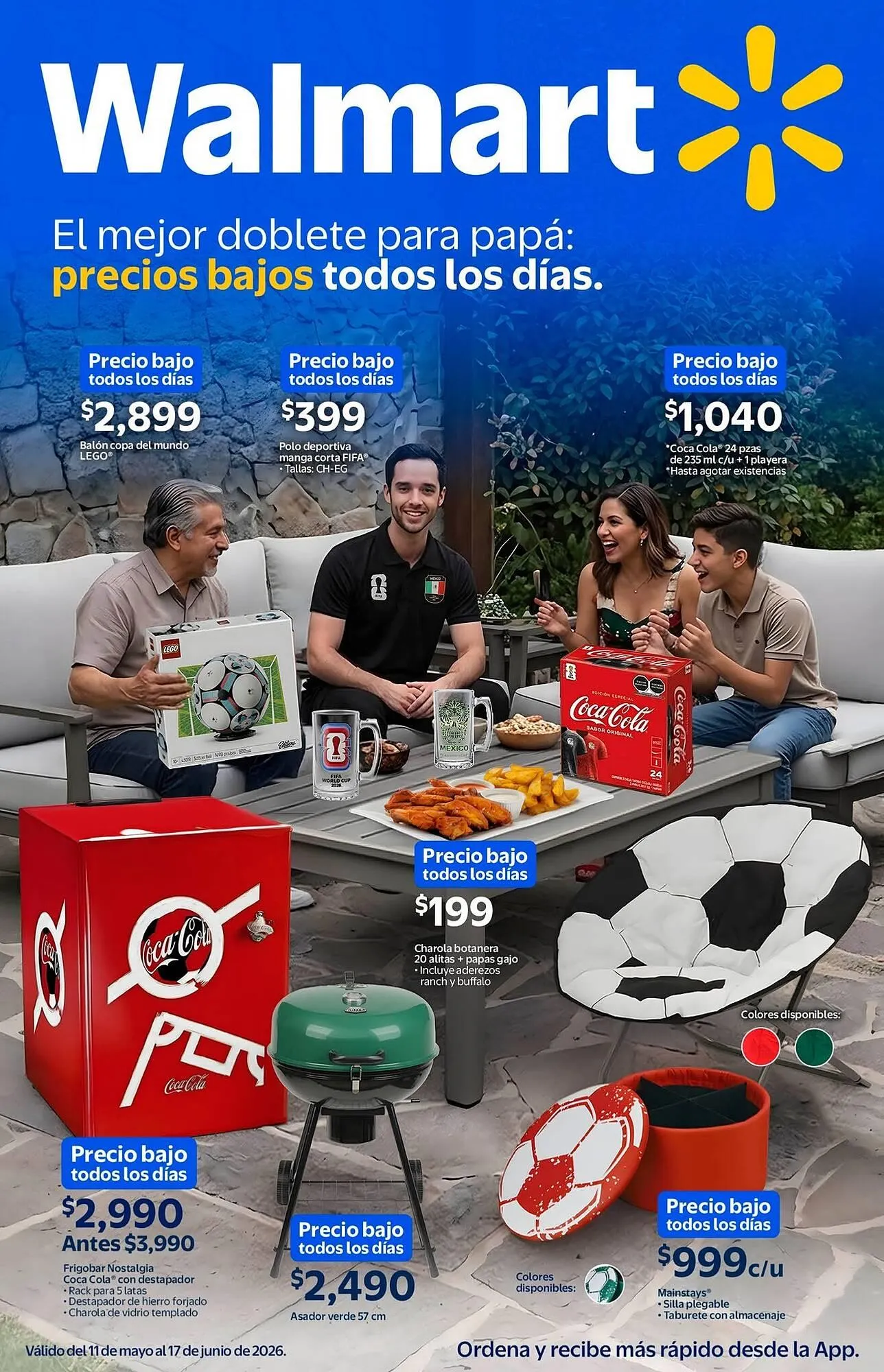 Catálogo de Folleto Walmart 11 de mayo al 17 de junio 2026 - Pagina 1