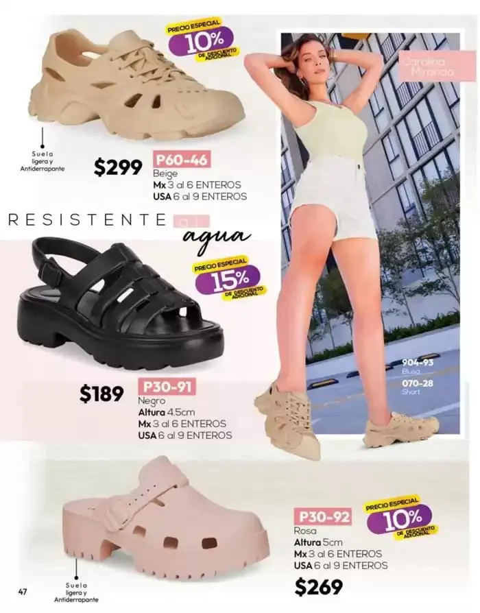 Catálogo de Catálogo Cklass Calzado Novedades de Verano 2025 México 28 de marzo al 27 de abril 2025 - Pagina 48
