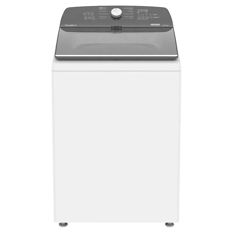 Lavadora 22kg Carga Superior Xpert System Blanca Agitador