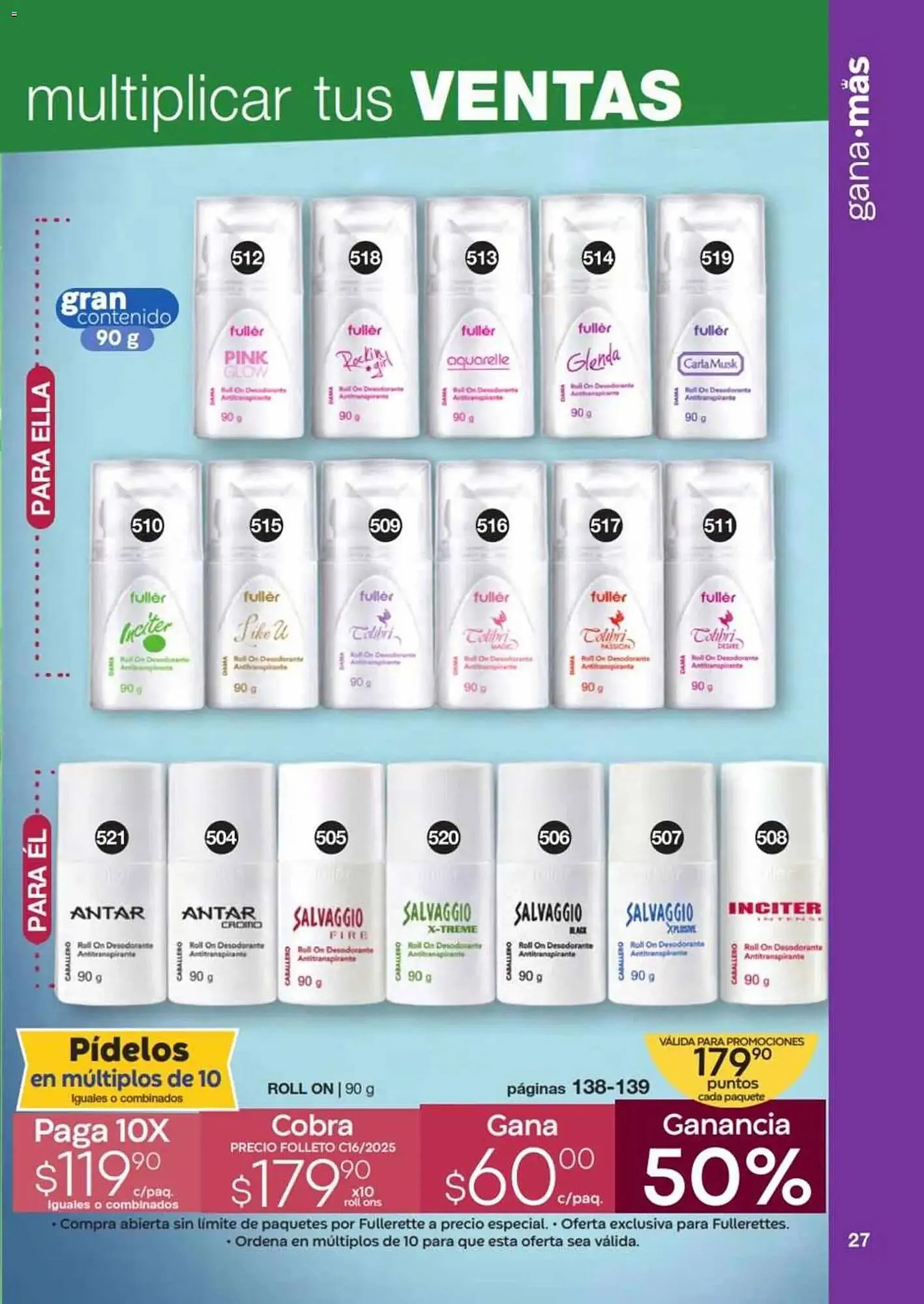 Catálogo de Catálogo Fuller 12 de noviembre al 3 de diciembre 2025 - Pagina 27