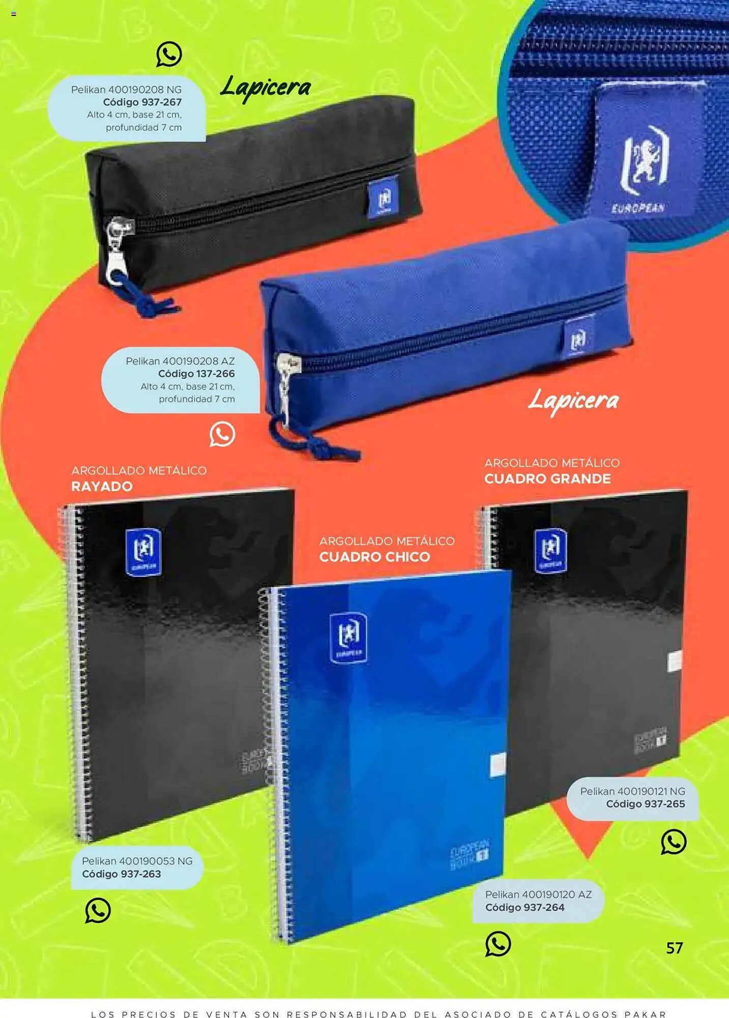 Catálogo de Catálogo SC Pakar 24 de julio al 1 de enero 2026 - Pagina 57