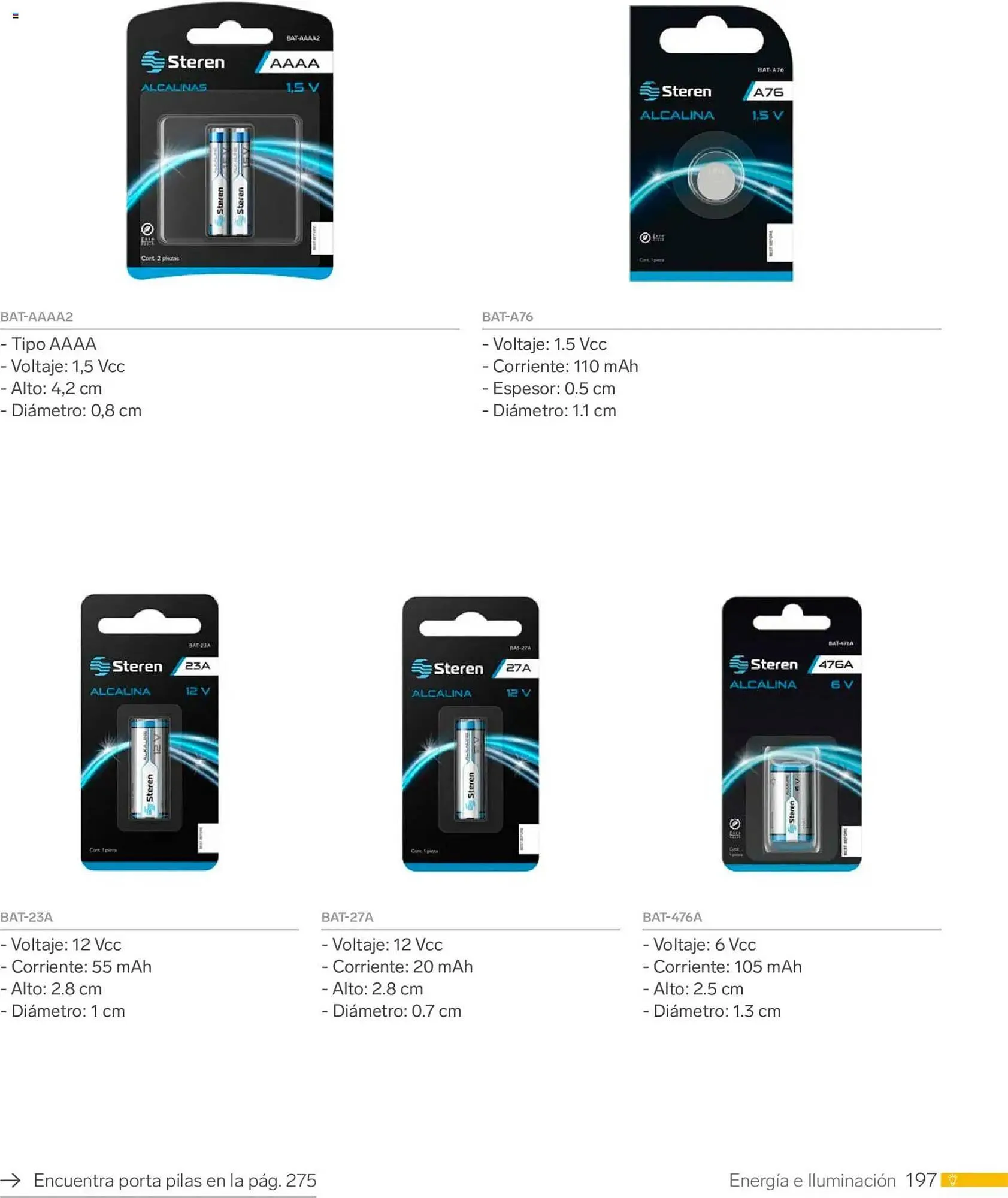 Catálogo de Catálogo Steren 1 de enero al 1 de enero 2027 - Pagina 209