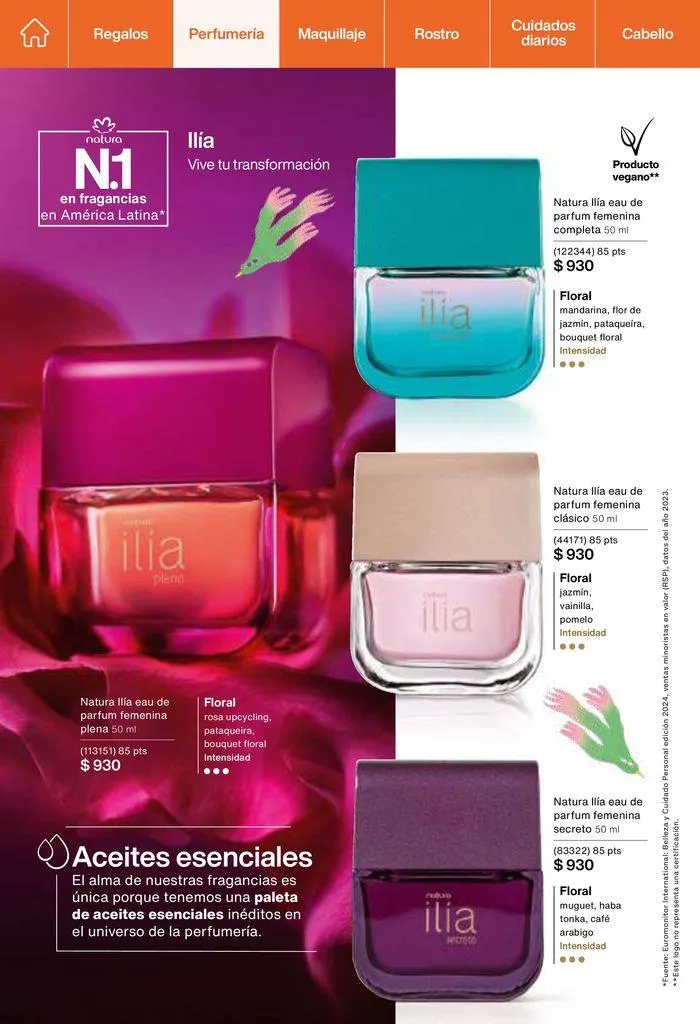 Catálogo de Revista Natura Ciclo 15 2024 11 de septiembre al 11 de octubre 2024 - Pagina 20