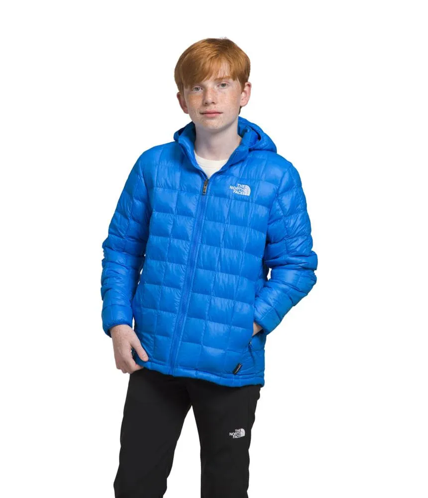 Chamarra Thermoball Eco con Gorro Niño Azul