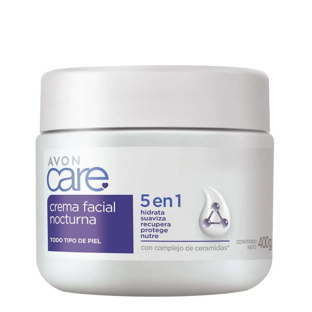 Crema Facial Nocturna 5 En 1 | Avon Care