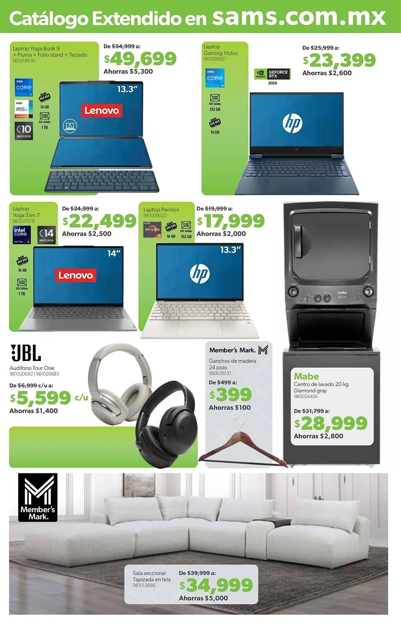 Catálogo de Catálogo Sam's Club 16 de julio al 5 de agosto 2024 - Pagina 38