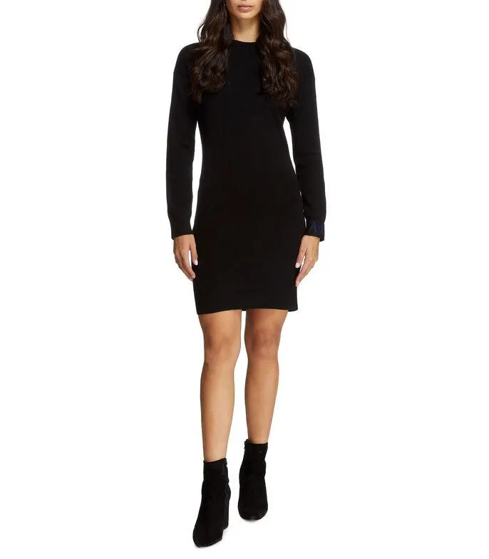 Vestido mini de manga larga Mujer