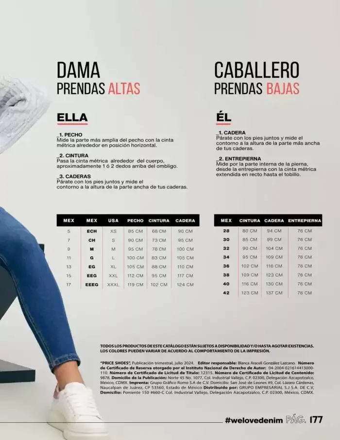 Catálogo de JEANS | OTO-INV | 2024 | 1E | 1A 6 de diciembre al 31 de enero 2025 - Pagina 179