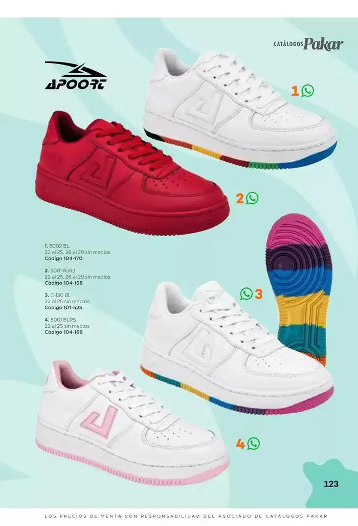 Catálogo de Pakar Casual 31 de enero al 31 de agosto 2025 - Pagina 123